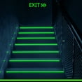 thumbnail image 5 of 10ft Glow in The Dark Tape, Self-Adhesive Luminous Strips for Floor & Walls - Fluorescent Blue/Green/Orange Vinyl Safety Marking Roll, 5 of 7