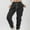 Black, variant on Mefallenssiah Women Warm Fitness Sport Leggings Winter Fleece Legging Pants