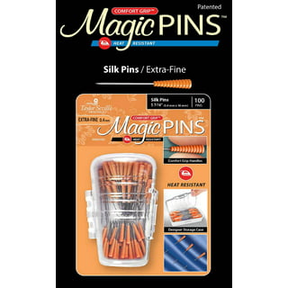 Taylor Seville Magic Pins - Silk Extra Fine Orange 100/PKG