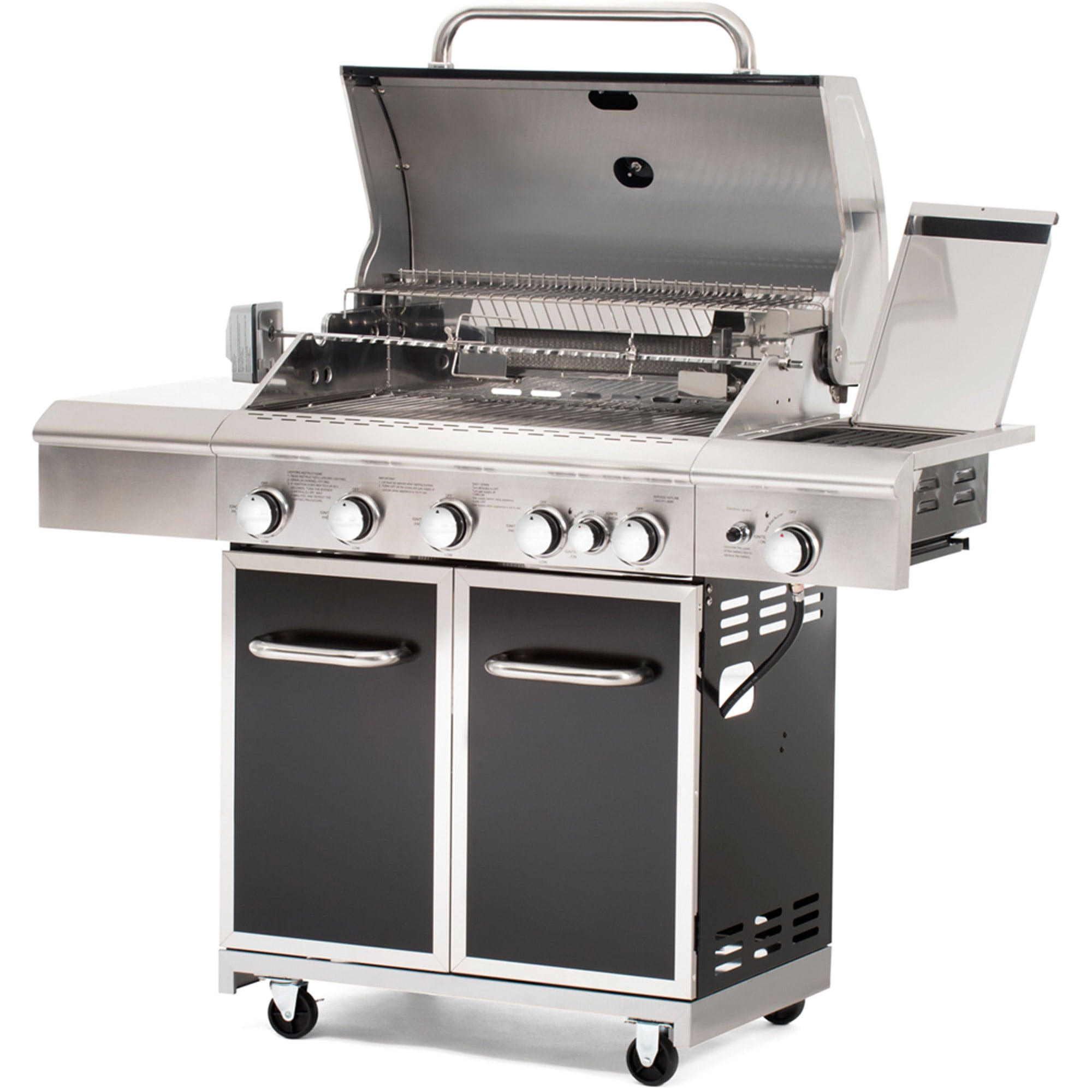 Better Homes And Gardens 5 Burner Gas Grill With Searing Side