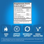 Appetite Suppressant for Weight Loss - EVL Lean Mode 150ct Fat Burner Supplement for Men & Women
