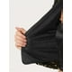 thumbnail image 5 of CHAQUETA CORTA BRILLANTE DE LENTEJUELAS DE MANGA LARGA ABIERTA PARA MUJERES CHIC DE INSPIRE, TALLA 2XL, NEGRO Y DORADO, 5 of 6