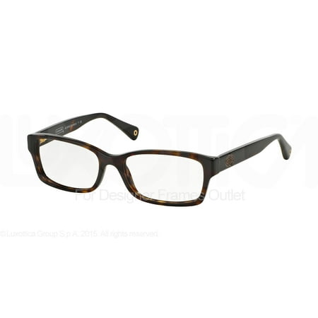 COACH Eyeglasses HC 6040 5001 Tortoise 52MM