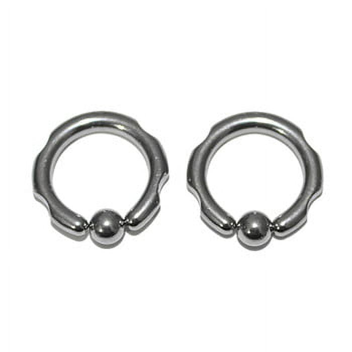 アクセサリー Captive bead ring ear cuff JLS-09-10 Captive bead ring ear cuff