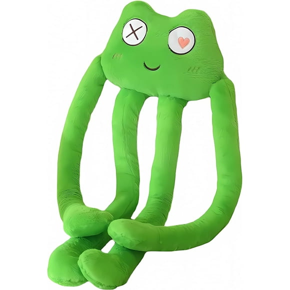 Long Frog Plush Pillow,39" Big Stuffed Animals Kawaii Soft Cute Octopus Frog Plushies,Big Plush Toys Gift for Girlfriend Kids