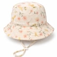 thumbnail image 2 of NIEWTR Wide Brim Outdoor Play Hat For Boys Girls Children Bucket Hat Comfortable Sun Shading Breathable Stylish Dinosaur Cartoon Print, 2 of 3