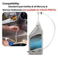 thumbnail image 2 of Gear Oil Pump for Mariner Outboards Universal Oil Pump with Adapter, 2 of 5