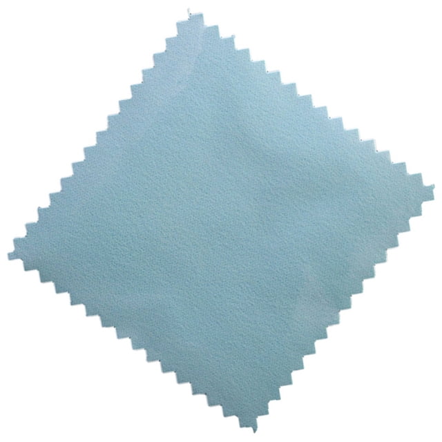 Minnieouse 50 piezas de paño de pulido, accesorios de negocios, herramienta de joyería, Material de tela cuadrada, paños de limpieza que mantienen el Ropa, zapatos y accesorios Miscelánea Azul Minnieouse AP011574-03