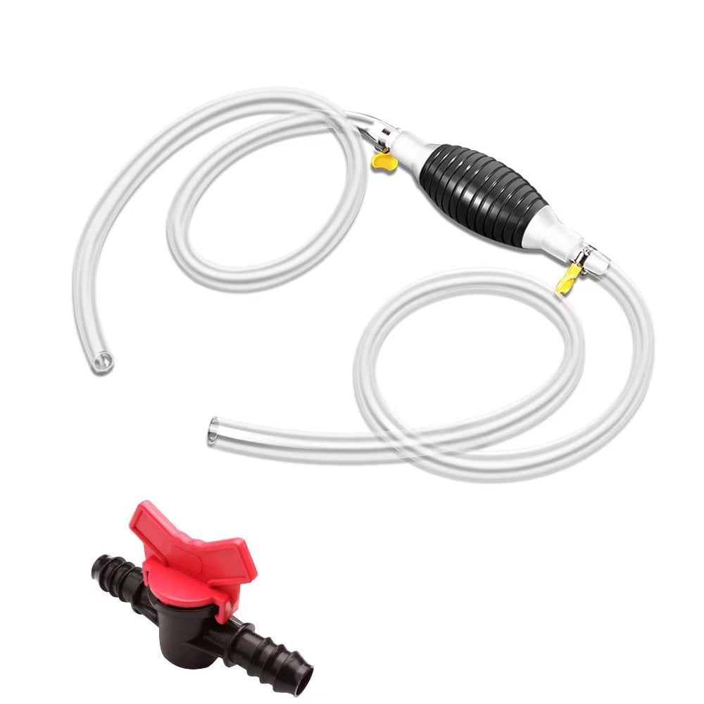 Paota Hand Pump, Portable Manual Transfer Fuel Pump, Hand Pump for Petrol Gas Diesel Oil Water