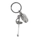 thumbnail image 3 of Llavero de esgrima, colgante, regalo, recuerdo para bolso, aficionado al deporte, monedero, esgrimista, mujeres y hombres. con Sabre, 3 of 9