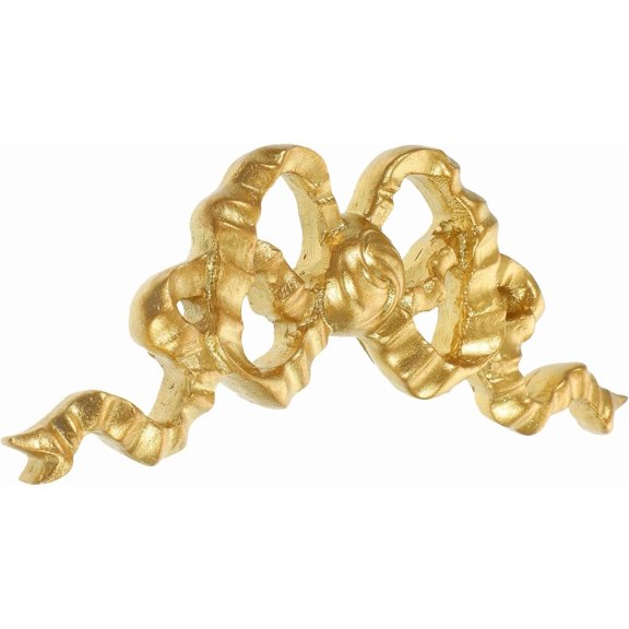 CATPAN Golden Resin Bow-knot Wall Decor Craft - 1 Pack