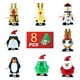 thumbnail image 5 of Ganfancp 8Pcs Christmas Stocking Stuffers Wind Up Toys Surtido para Navidad Fiesta Favores Regalo Bolsa de Relleno Liquidación 8* Juguetes Mecánicos, 5 of 7