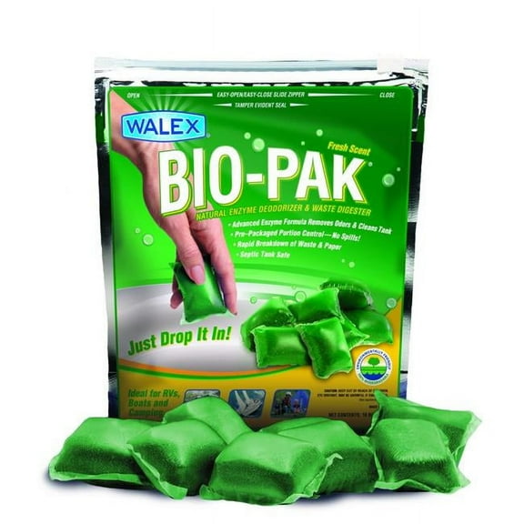 Walex Products  Bio-Pak Alpine Fresh is a Natural Enzyme Deodorizer & Waste Digester