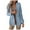 Light Blue, variant on ZZwxWA Blazers for Women Open Front Button Long Sleeve Work Office Jackets Blazer with Pockets Lapel Collar Casual Jacket Suit