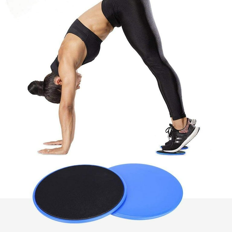 Core Exercise Sliders 2pcs Double Sided Gliding Discs Fitness Sport Full Body Workout Core Slider for Carpet or Hardwood Floors Gym Sliders Yoga etc Walmart