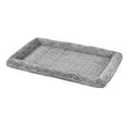 thumbnail image 3 of MidWest Homes for Pets 48inch Gray Wave Pet Bed for Large Dog/Cat with slip resist bottom, 3 of 7