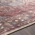 thumbnail image 4 of Mark&Day Washable Area Rugs, 6x9 Milan Traditional Dark Plum Area Rug (6'7" x 9'), 4 of 8