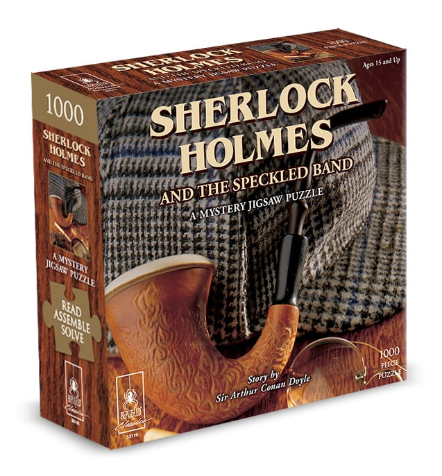 Bepuzzled Classic Mystery: Sherlock Holmes and the Speckled Band Jigsaw Puzzle - 1000pc