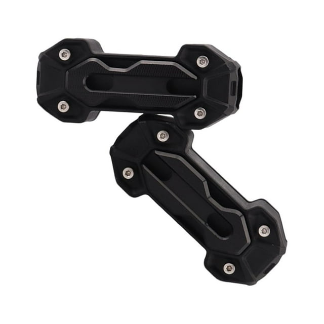 fastboy Durable et Élégant Moto 22MM-25mm Pare-Chocs Protection de Barre d'Accident Rend Déclaration Facile à Installer balck 1Set