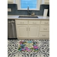 thumbnail image 3 of Carolines Treasures PJC1102RUG Our House Our Home Our Haven Machine Washable Memory Foam Mat 19 X 27" multicolor, 3 of 4