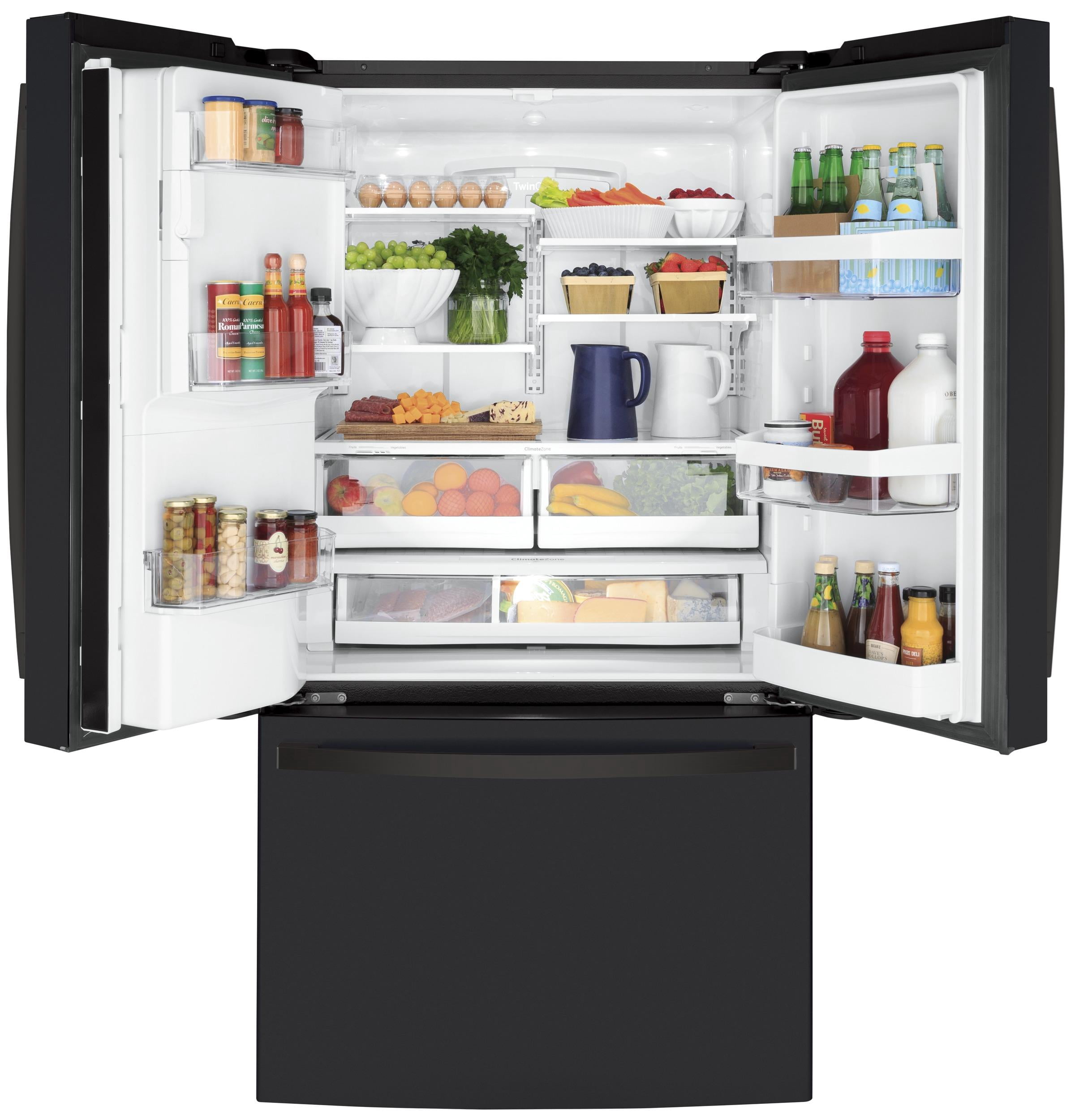 GE GYE22GENDS 22.1 Cu.Ft. Freestanding Counter Depth French Door Refrigerator