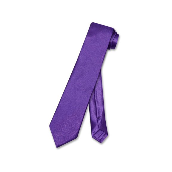 Biagio BOY'S NeckTie Solid PURPLE Indigo Color Youth Neck Tie
