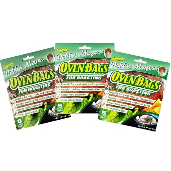 Debbie Meyer Oven Roasting Bags Pack - 15 Large Bags