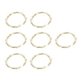 thumbnail image 1 of HLONK 7 Pcs Binder Clips Office Book Rings Circle Single Loose Leaf, 1 of 6