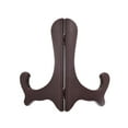 thumbnail image 3 of Uxcell 6" Easel Plate Holder, Plastic Folding Display Stand Brown for Decorative Picture Frame, 2 Pack, 3 of 6