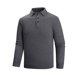 thumbnail image 1 of pstuiky camisa de manga larga para hombre, Suéter informal de moda para hombre, con botones, solapa y elasticidad, capa base de punto, manga larga top de hombre xl, 1 of 6