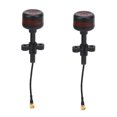 thumbnail image 3 of Antenas de codo para drones de carreras FPV de 2 piezas de 5,8 GHz, RHCP, ganancia de 1,2 dBi, conector MMCX, 3 of 8