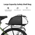 thumbnail image 2 of Bike Trunk Bag Large Capacity Reflective Bicycle Rear Rack Bag, 2 of 8