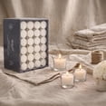 thumbnail image 4 of HOSLEY Hosley Home Décor Collection Votive Candles Unscented with 10 Hour Burn Time (72 Count), 4 of 14