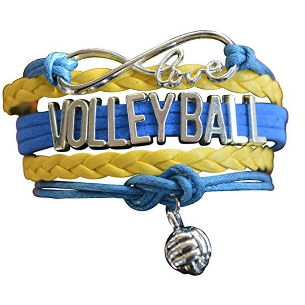 Sportybella Volleyball Bracelet Girls Volleyball Bracelet Volleyball Jewelry Perfect Gift