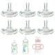 thumbnail image 1 of Pajita Bottle Nipple XUNICUTE para biberones de cuello ancho, 6 unidades, 1 of 8