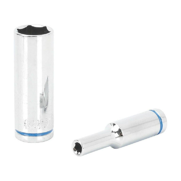 Hyper Tough 11-Piece 1/4-in mm, Deep Drive Socket Set - Walmart.com