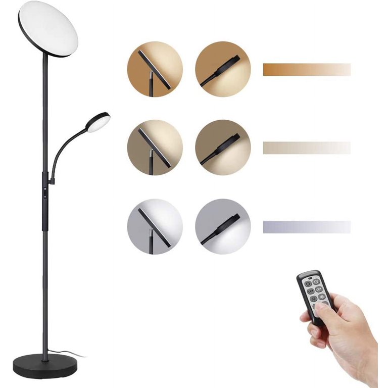 Dimunt Floor Lamp LED Floor Lamps for Living Room Bright Lighting