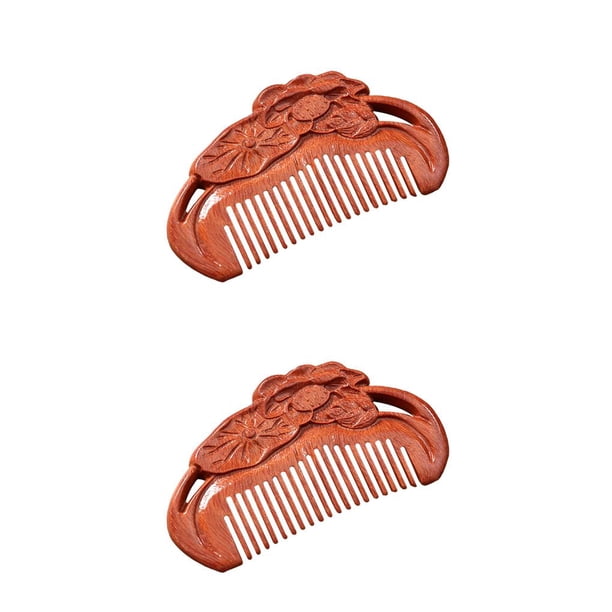 Inteprter Peine de antiestático para el cuidado de la salud, masajeador para peinar el cabello, cabeza de peluquería, herramienta de masaje para 16x5.5x1.2cm 2piezas Inteprter CBP281001