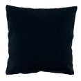 thumbnail image 1 of SARO 1906.BK21SP 21 in. Square Poly Filled Solid Color Outdoor Throw Pillow  Black, 1 of 1