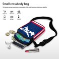 thumbnail image 5 of HELLHERO with Zipper Women Messenger Bag, Polyester Women Crossbody Bag for Unisex, Airplane Pattern, 5 of 5