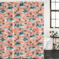 thumbnail image 2 of Palm Trees Bathroom Shower Curtains with 12 Hooks Polyester Waterproof Shower Curtain for Stalls and Bathtubs Summer Island Ocean Waves Pattern Rustic Decorative Bathroom Privacy Curtain 60x72 Inches, 2 of 9