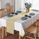 thumbnail image 3 of Disposable Plastic Tablecloths Satin Table Runner Set,D, 3 of 5