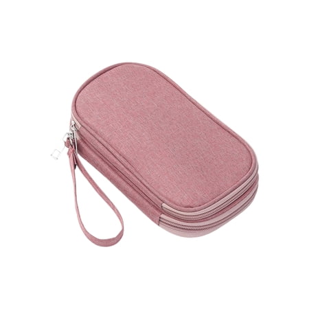 7829 Spacious Double Compartment Electronics Organizers Bag For Various Accessories
