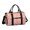 Cat Crown and Love Pink Pattern, variant on Cat Butt and Fishbone Blue Pattern Gym Bag with Shoe Compartment, Weekender Bag with Wet Pocket and Trolley Sleeve, Lightweight Gifts Ideas for Family Friends,17.3 X 11.8 X 7.5 Inches