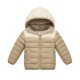 thumbnail image 1 of Chaqueta acolchada con capucha para niñas de 7 a 14 años - Abrigo de invierno ligero con cremallera y bolsillos, 1 of 3