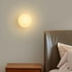 thumbnail image 4 of Lámpara de Pared de Vidrio con Bola de Cristal - Aplique LED para Dormitorio, Mesita de Noche y Sala de Estar, Diámetro 15 cm, 4 of 5
