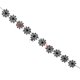 thumbnail image 1 of Spider Web Banner for Halloween Party Decor Black Felt, 1 of 5