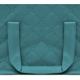thumbnail image 6 of Foldable Storage Bag Organizers, Large Clear Window & Carry Handles, Great for Clothes, Blankets, Closets, Bedrooms, and more (3-Pack, Aqua), 6 of 7
