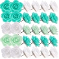 thumbnail image 2 of Shisuyan 30pcs Small Thumbtacks Green Gradient Fixer Function Classroom Use, 2 of 9