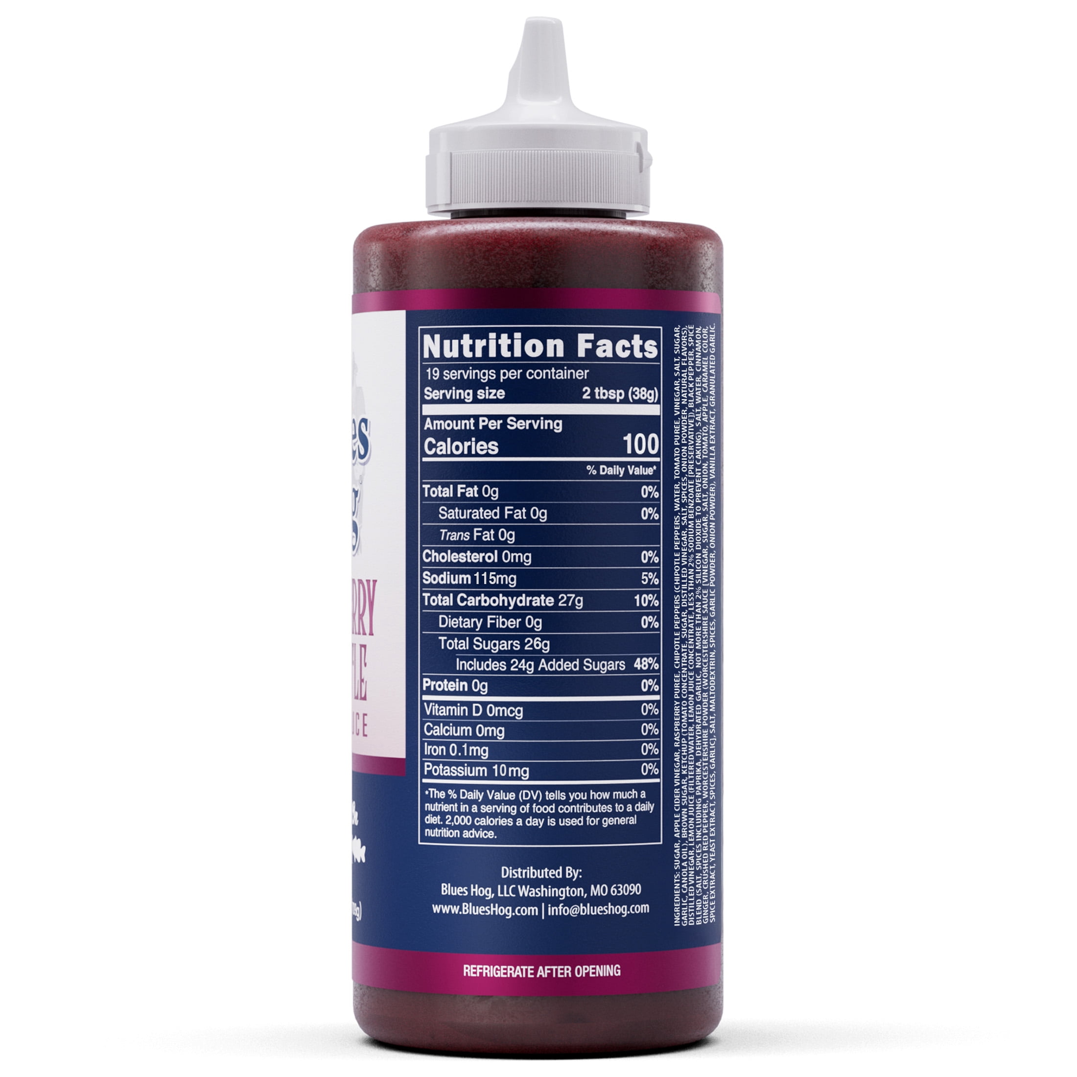 Blues Hog Raspberry Chipotle BBQ Sauce, Gluten-Free,  25 oz